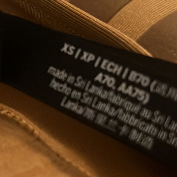 Victoria’s Secret PINK Brown Ultimate Lightly Lined Sports Bra, XS NWOT - Picture 5 of 6